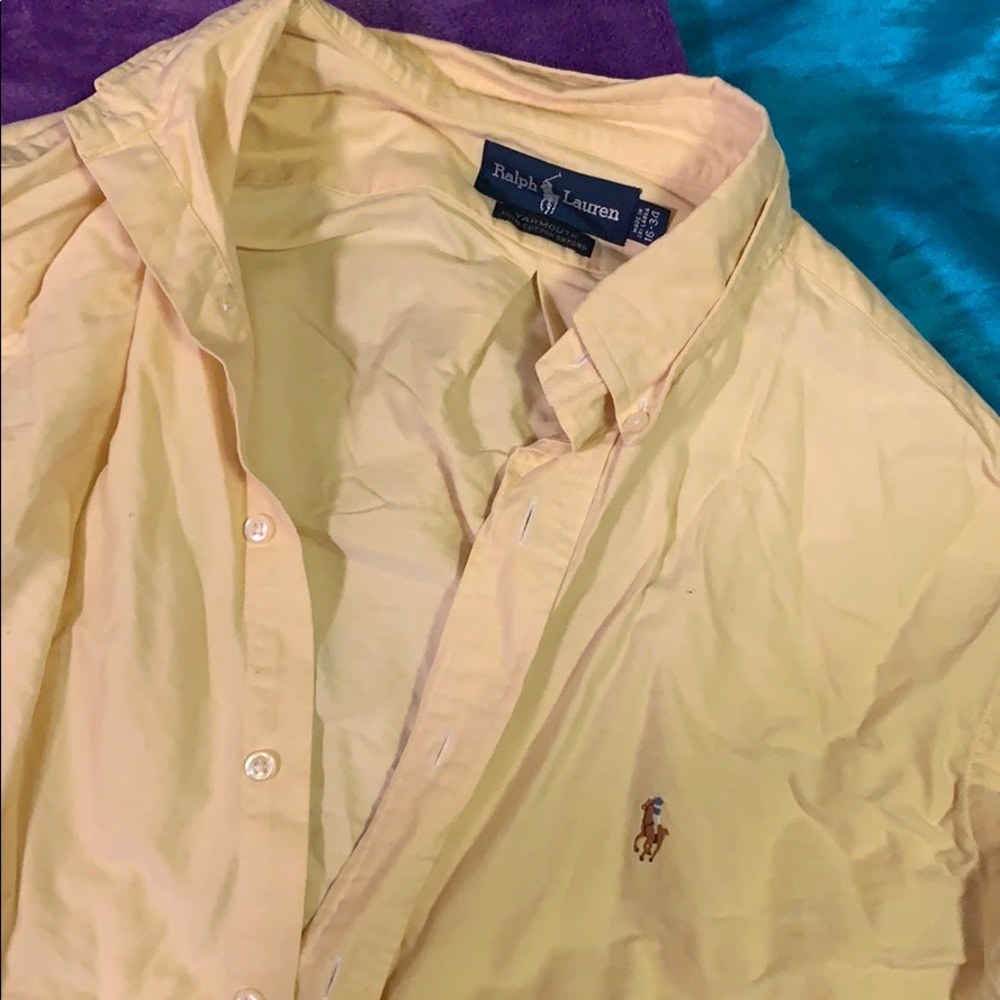 Ralph Lauren button you